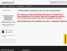 Tablet Screenshot of laatukauppa.fi